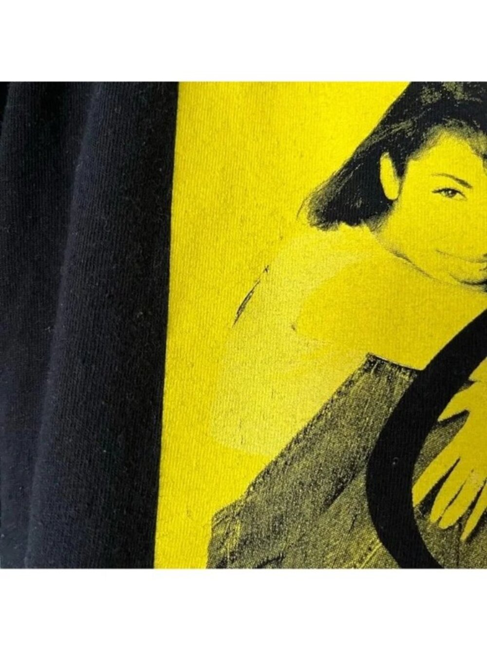 Selena Quintanilla Pop Art Graphic Tee Black XL - Picture 7 of 9